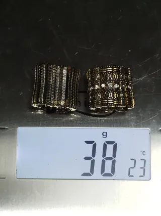 2 Anillos Vintage Ajustables