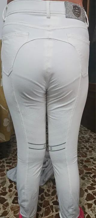 Pantalón blanco montar a caballo
