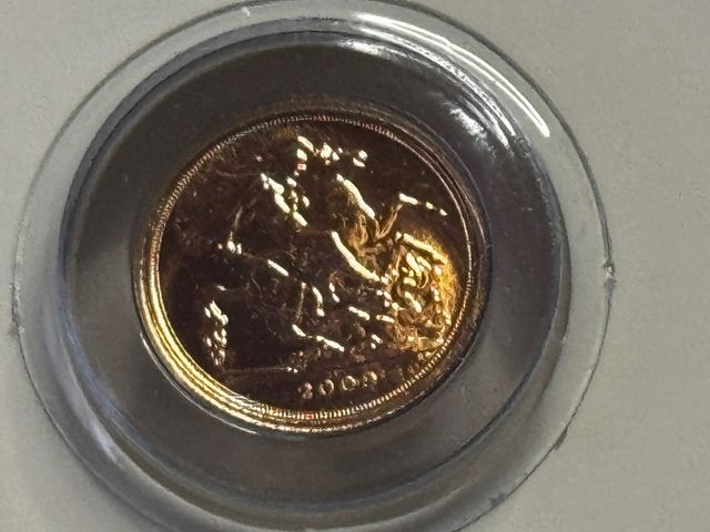 Moneda de oro The Royal Mint