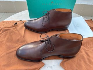 Edward Green Botas Chukka marrones T.44