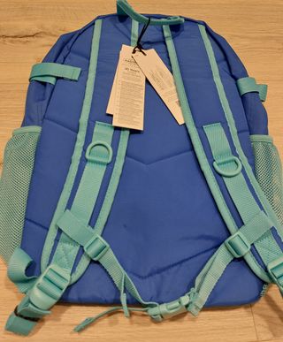 Mochila Eastpak azul y turquesa