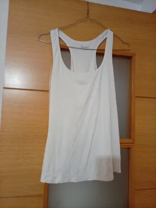 Camiseta tirantes Marison blanca