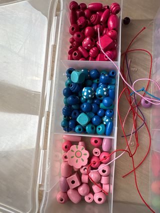 Cuentas de Madera para Manualidades