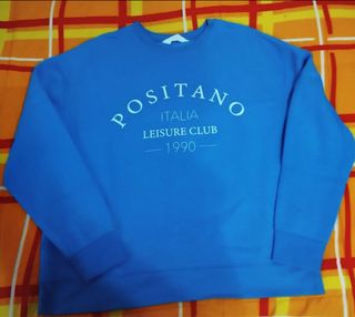 Sudadera Azul Primark Positano Italia