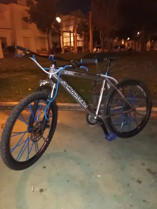 Bicicleta de Montaña 26 Plata Stunt