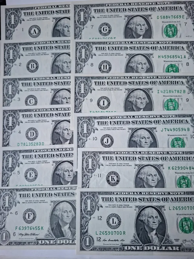 Collezione completa degli Stati Uniti.