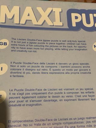 Maxi Puzzle Lisciani Disney Violetta Double-Face