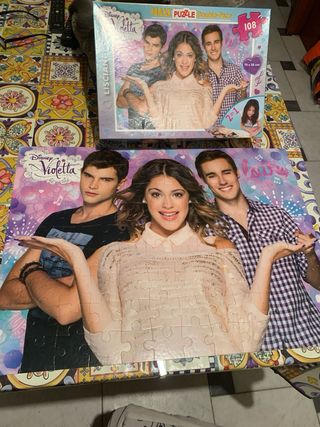 Maxi Puzzle Lisciani Disney Violetta Double-Face