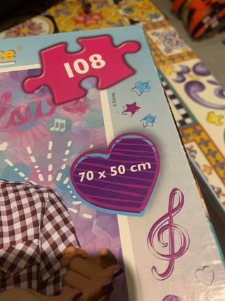 Maxi Puzzle Lisciani Disney Violetta Double-Face