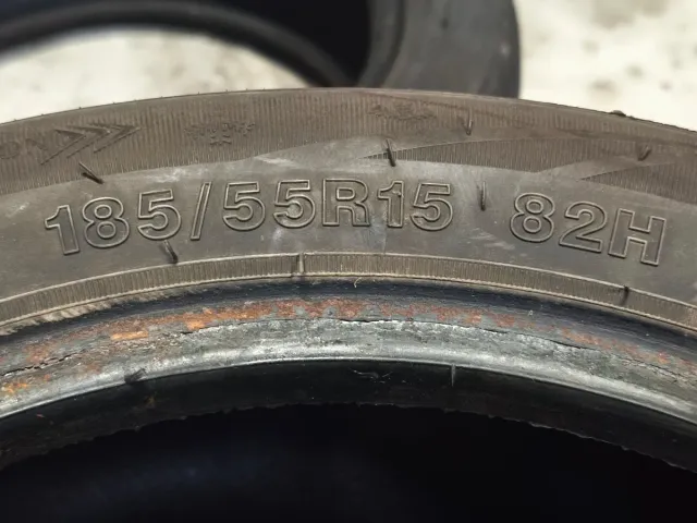 Pneumatici invernali 185 55 15 82h usati