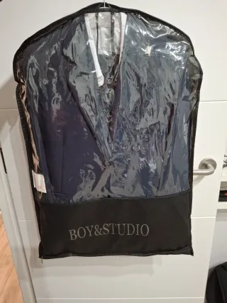 Traje de chaqueta infantil azul talla 12