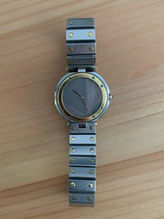 Reloj Cartier Santos Ronde Acero y Oro