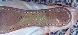 Puntas de ballet talla 38