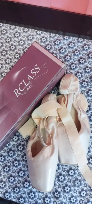 Puntas de ballet talla 38