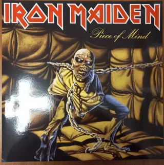 Iron Maiden Piece Of Mind Vinile 2014 never played