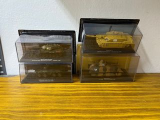 Modelli di carri armati militari (4 unità) guerra