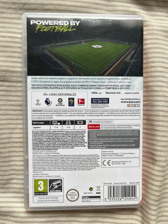 FIFA 22 Legacy Edition Nintendo Switch