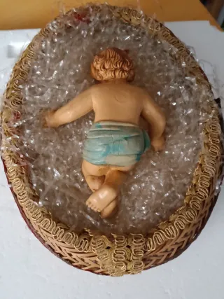 Pastore Presepe Culla Bambino