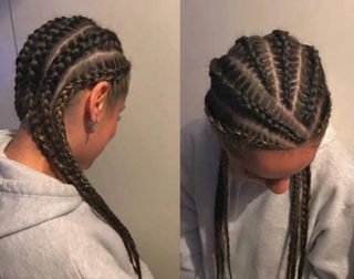 Hacemos trenzas peinados maquillaje tintes y corte