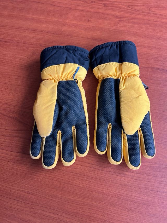 Guantes de esquí Quechua Amarillo y Negro