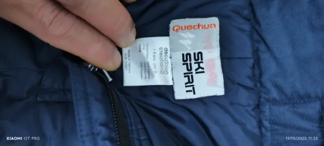 Pantaloncini da neve per bambini con bretelle