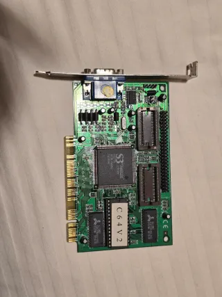 ​Tarjeta Gráfica PCI S3 trio