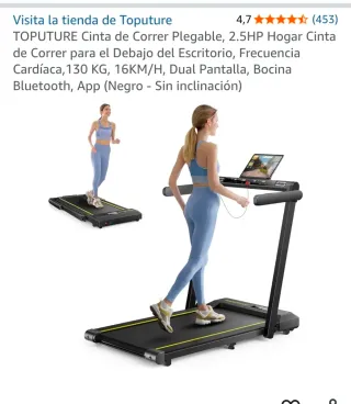 Cinta de andar y correr TOPUTURE