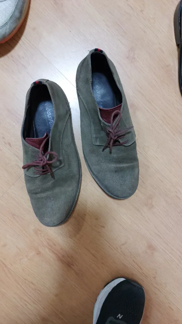 Lote Zapatos Hombre Marrón/Verde