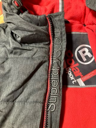 Giacca Superdry donna L grigia interno rosa