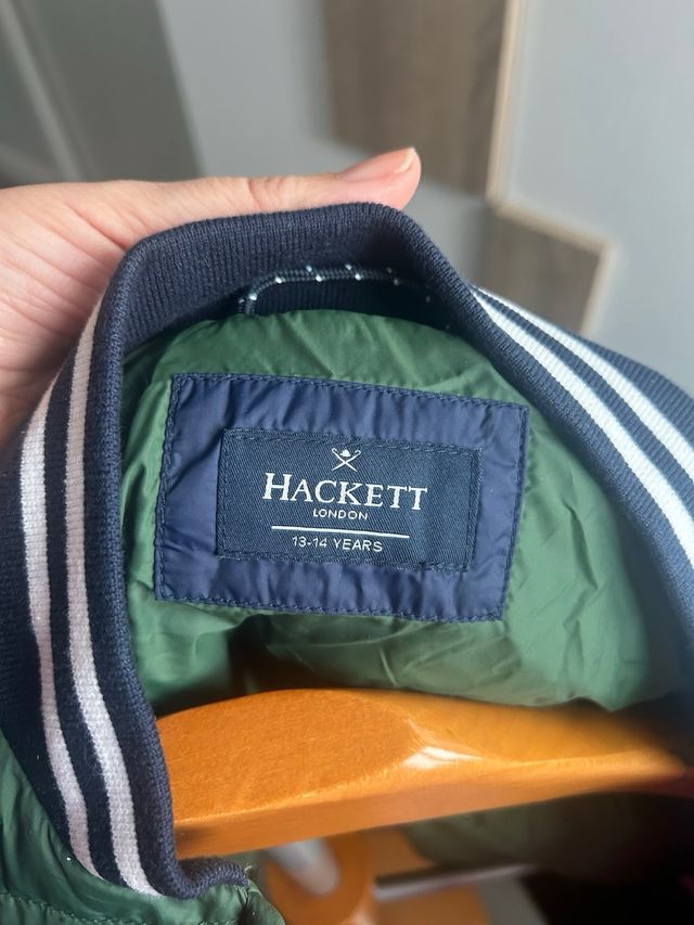 Cazadora Hackett London Beisbolera Acolchada