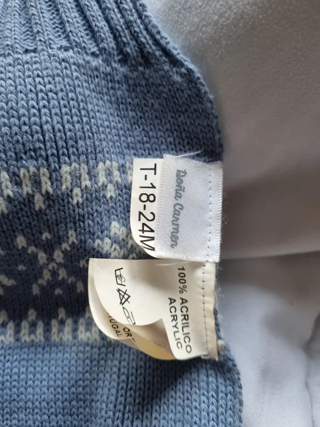 Conjunto gorro y bufanda Dona Carmen 18-24M