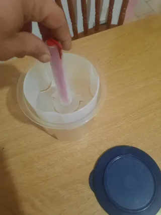 Porta olive trasparente con coperchio