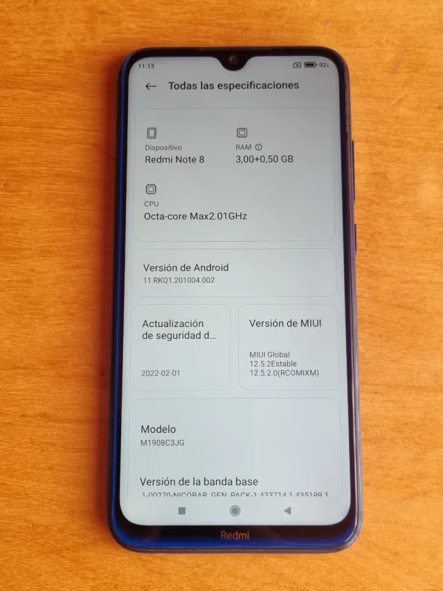 Xiaomi Redmi Note 8