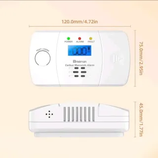 Detector Monóxido de Carbono Heiman