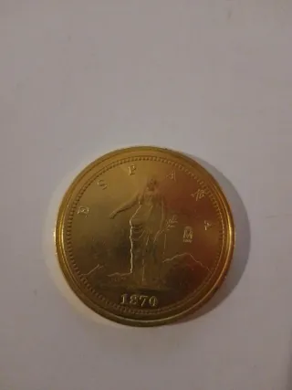 Moneda 100Pesetas acabado en Oro Casa de la Moneda