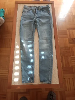 Pantalones vaqueros azules