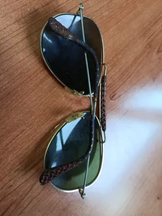 Gafas Aviador Vintage Bausch & Lomb Doradas