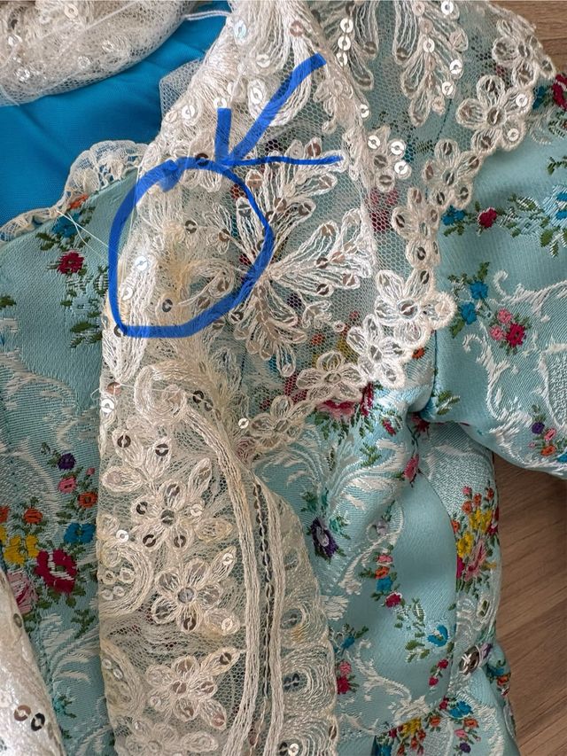 Traje de Fallera niña 2-3 años