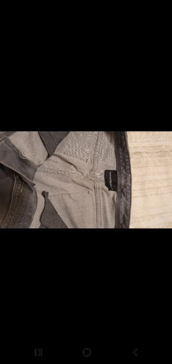 Pantalones Armani Gris