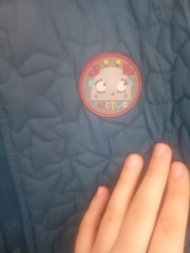 Chaqueta azul marino para niña