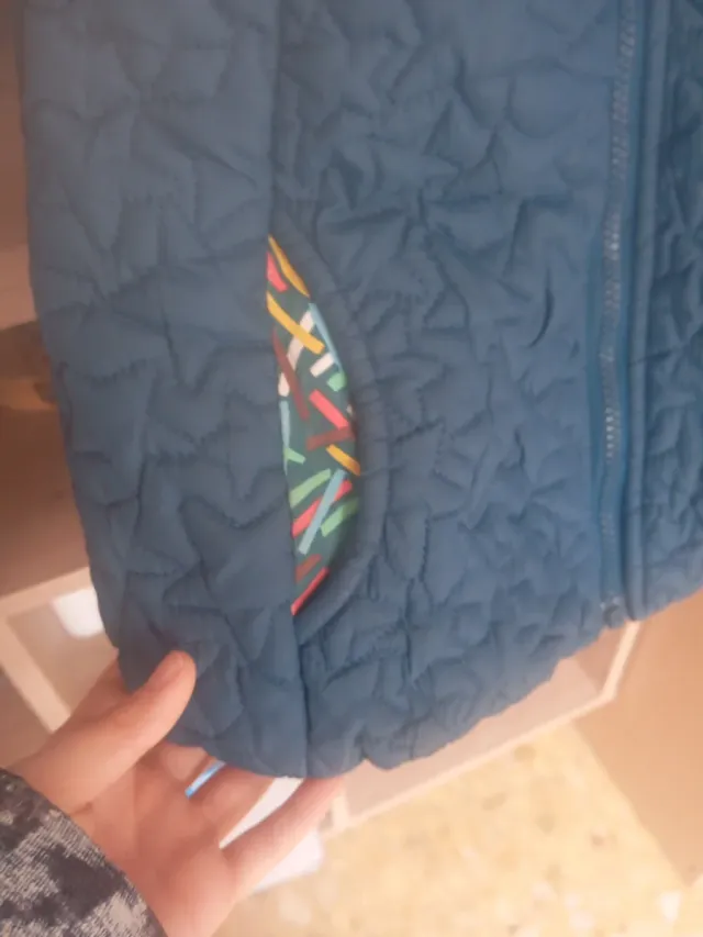 Chaqueta azul marino para niña