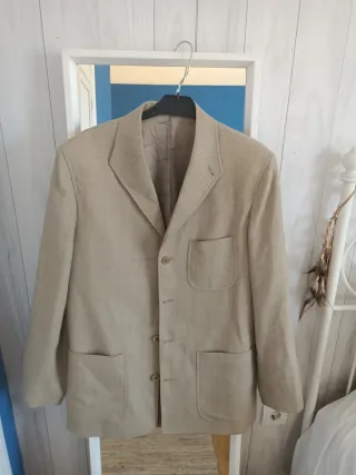 Americana beige hombre talla 50