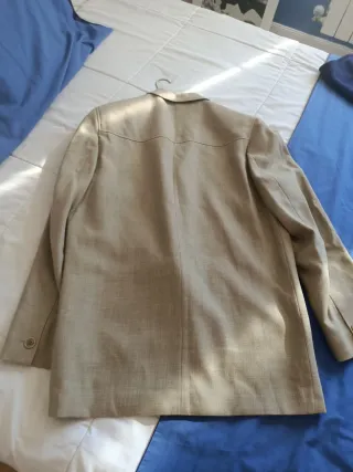 Americana beige hombre talla 50