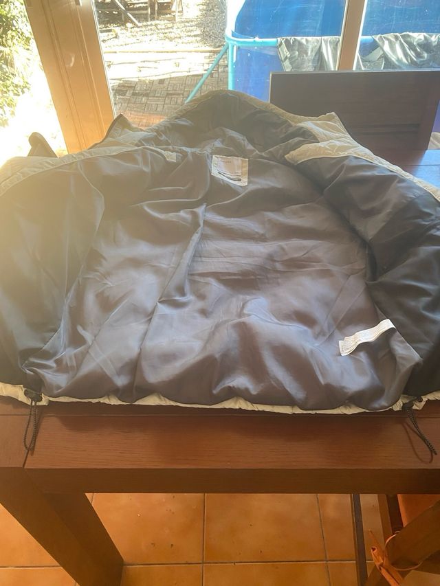 Chaqueta Invierno Blanca XL Bershka