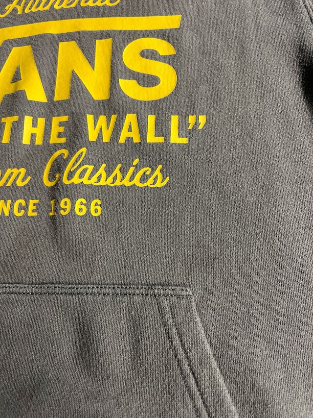 Sudadera Vans Talla L Verde y Amarilla