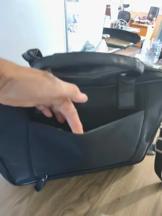 Maletín Cabina Portátil Negro