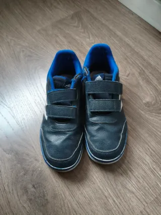 Zapatillas Adidas niño velcro azul