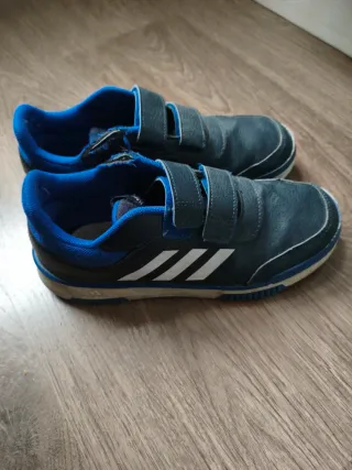 Zapatillas Adidas niño velcro azul