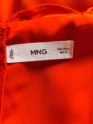 Mono tirantes Mango rojo