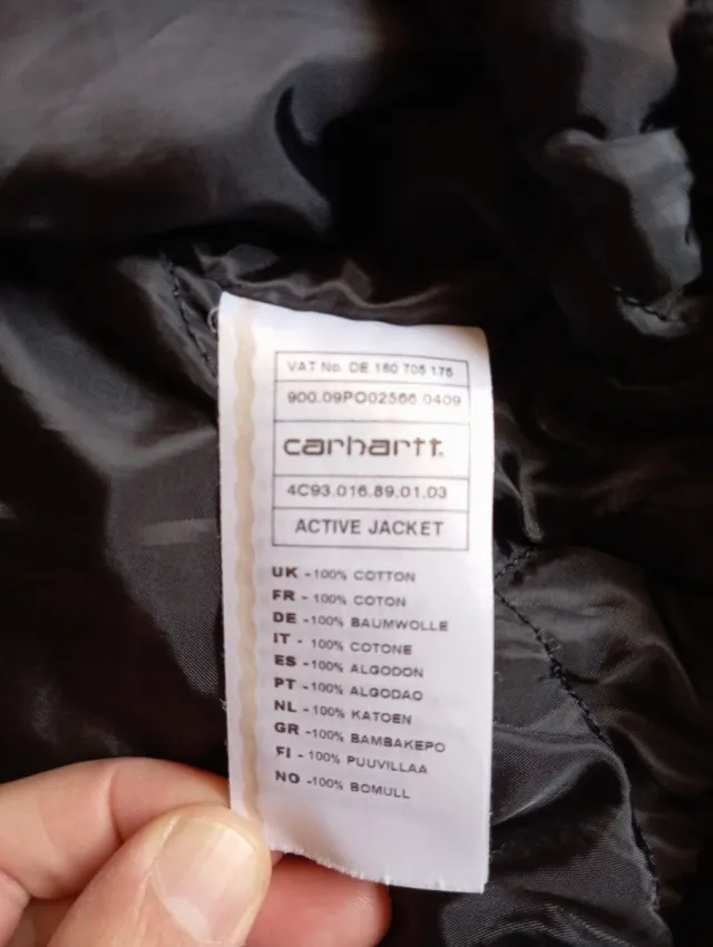 Carhartt WIP Active Jacket Kanye West style XXL